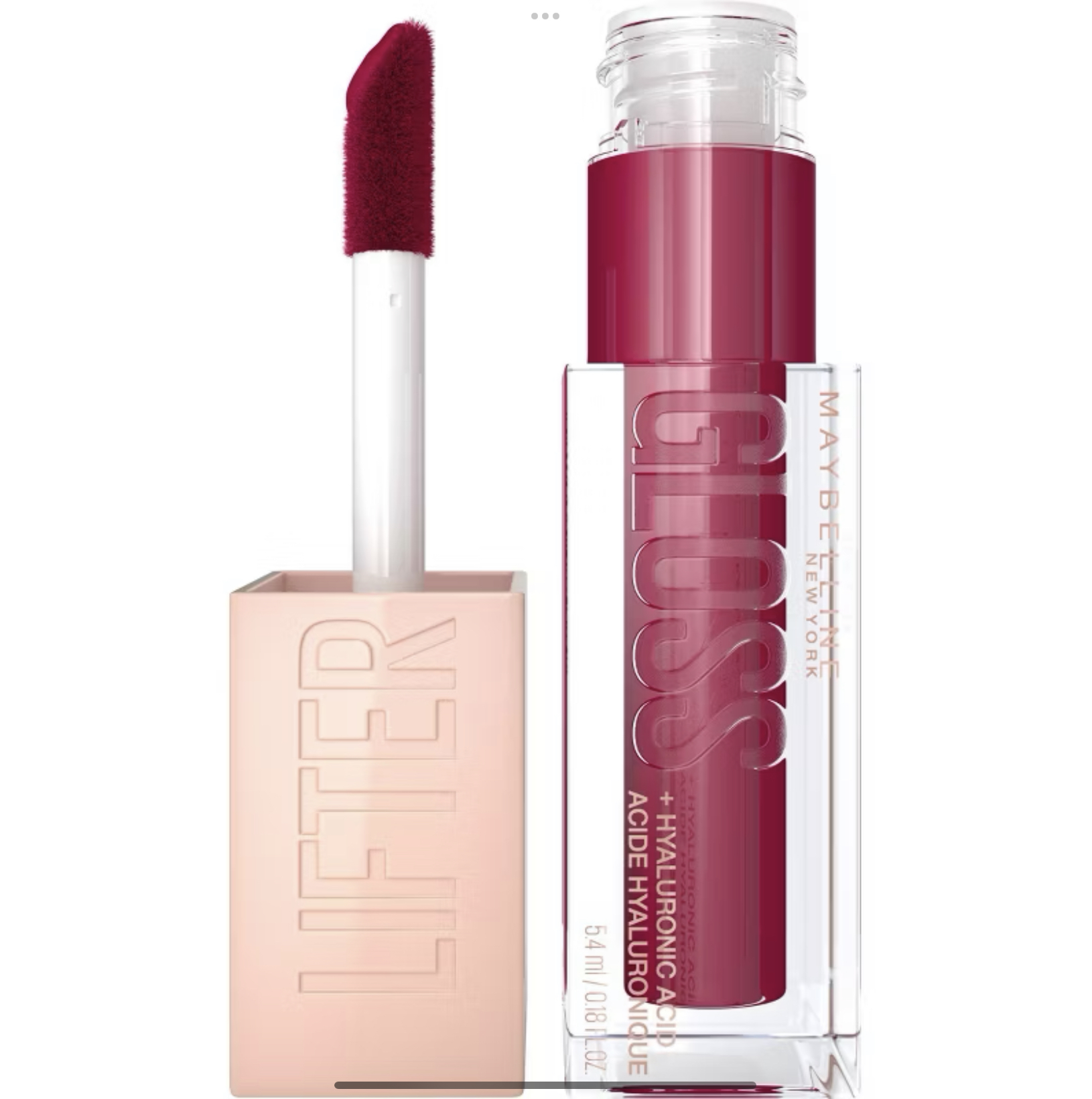 MAYBELLINE LIFTER GLOSS LIFTER PLUMP LIP PLUMPER GLOSS WITH MAXI-LIP
