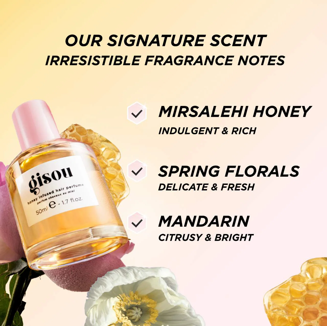 GISOU HONEY INFUSED HAIR PERFUME