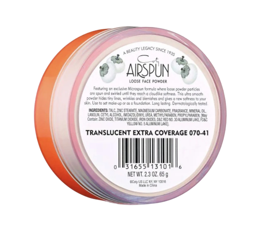 AIRSPUN COTY LOOSE FACE POWDER
