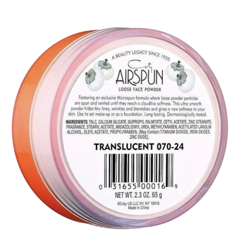 AIRSPUN COTY LOOSE FACE POWDER