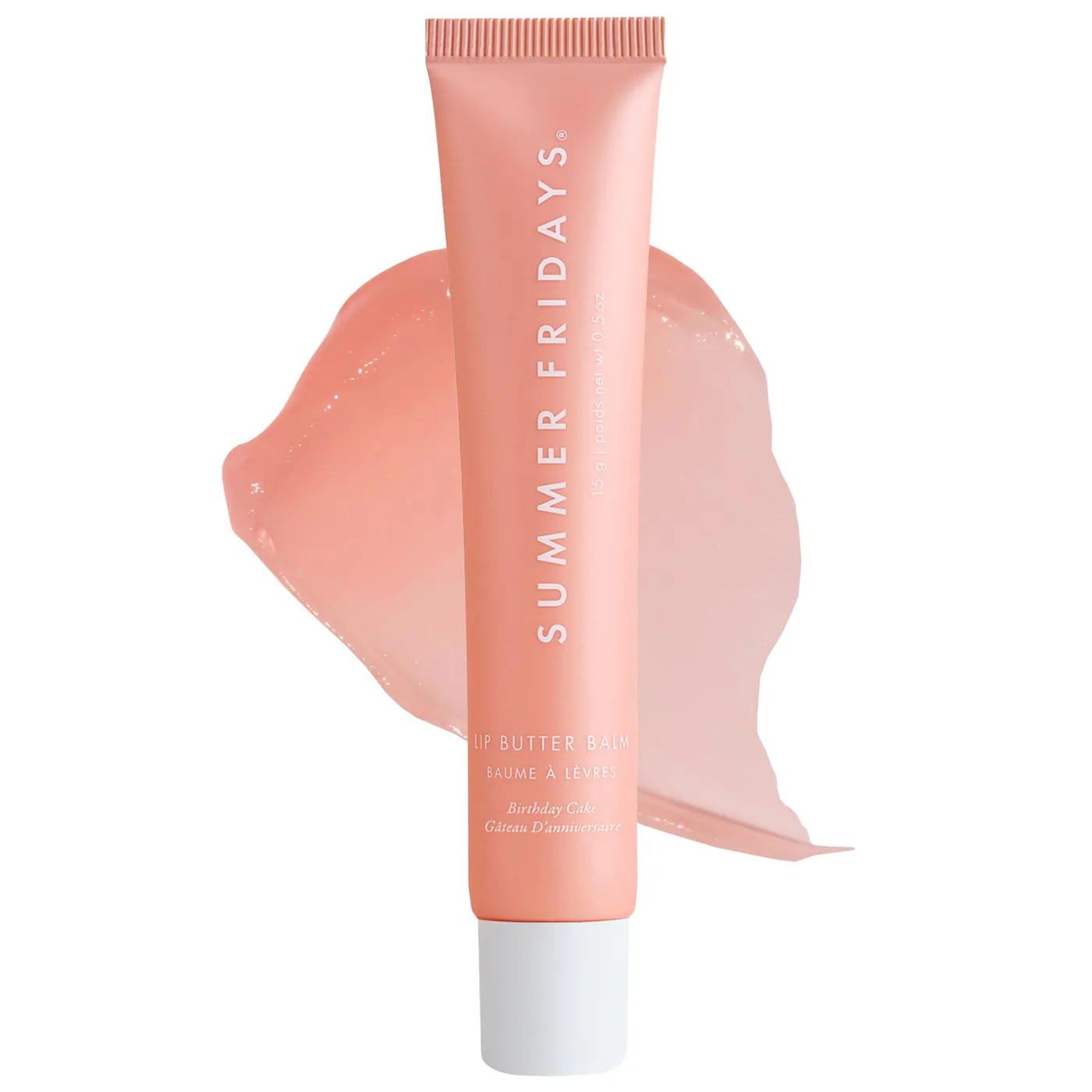 SUMMER FRIDAYS LIP BUTTERY BALM FOR HYDRATION & SHINE 