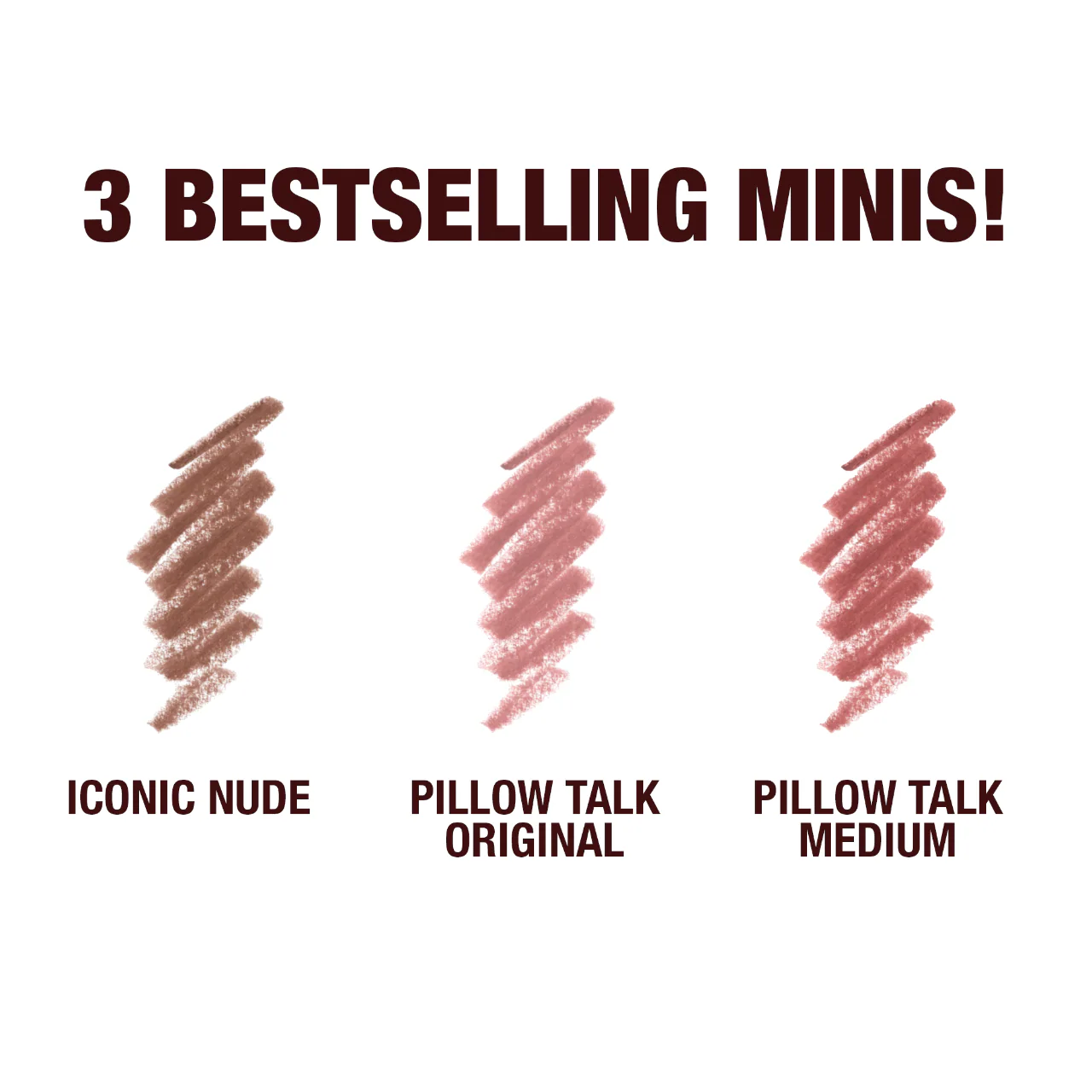 CHARLOTTE TILBURY MINI ICONIC LIP CHEAT TRIO