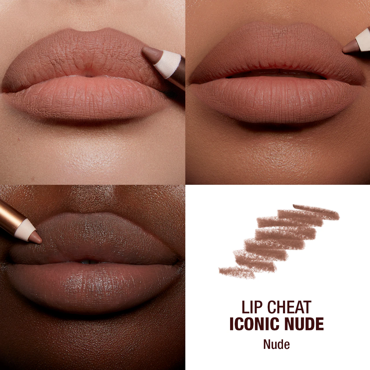 CHARLOTTE TILBURY MINI ICONIC LIP CHEAT TRIO