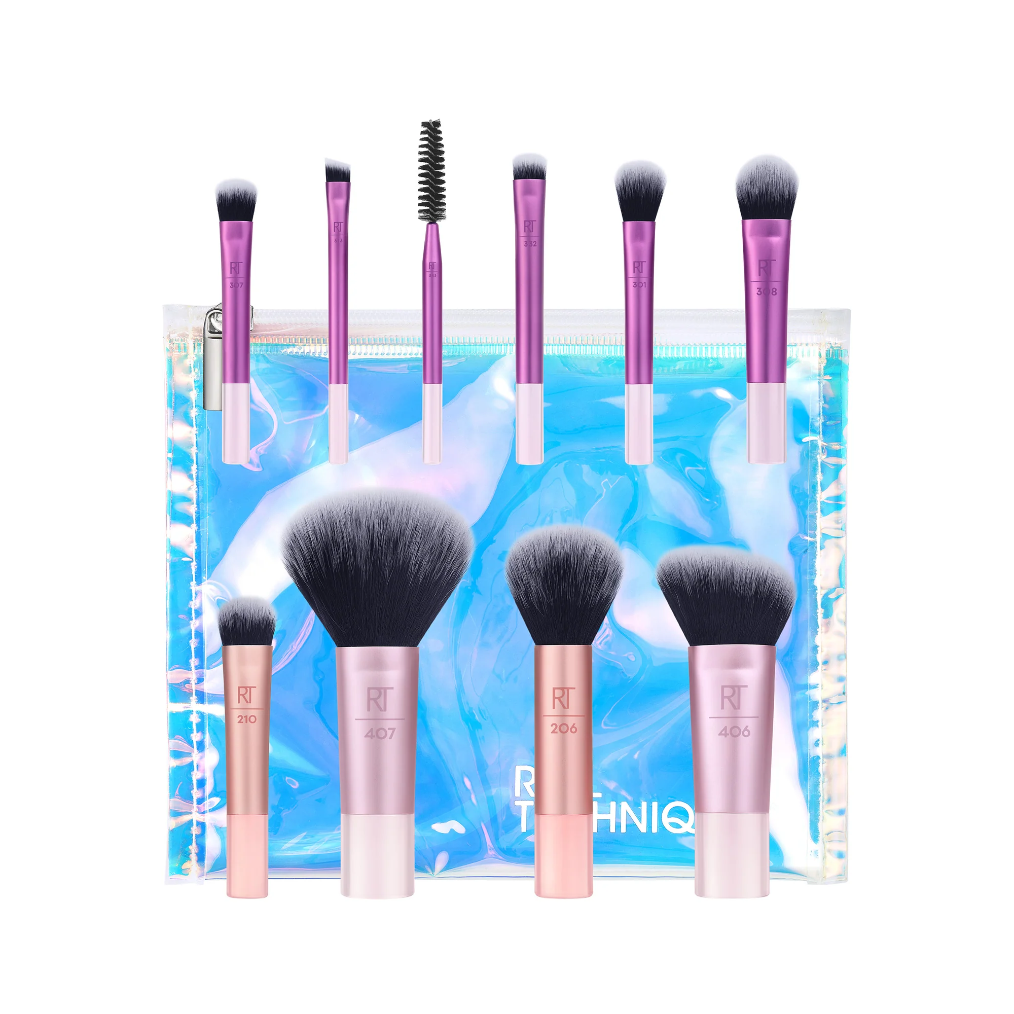 REAL TECHNIQUES TRAVEL FANTASY MINI BRUSH KIT 10pc