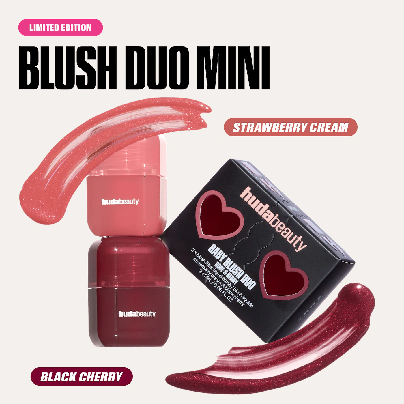HUDABEAUTY BABY BLUSH DUO