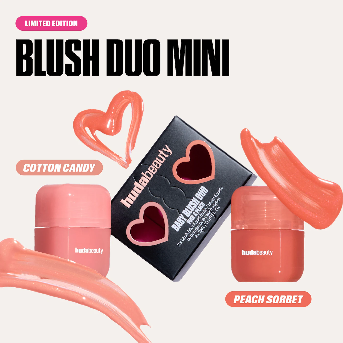 HUDABEAUTY BABY BLUSH DUO