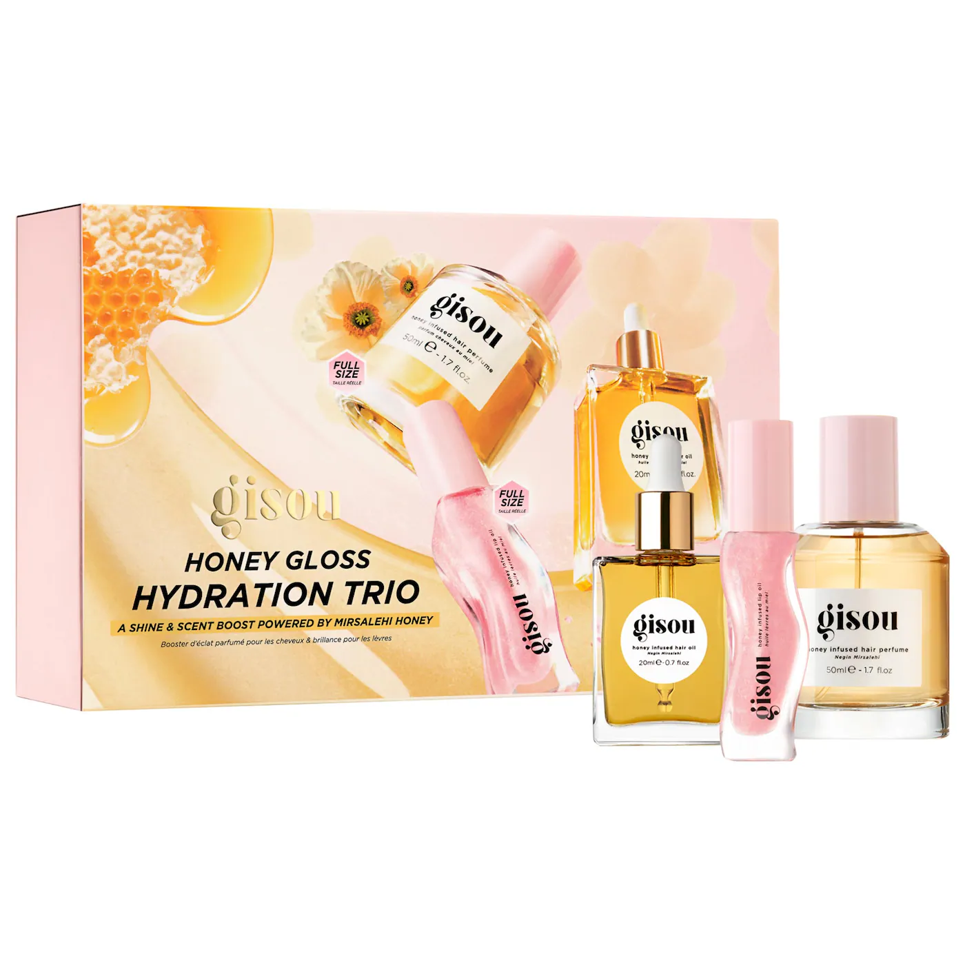 GISOU HONEY GLOSS HYDRATION TRIO