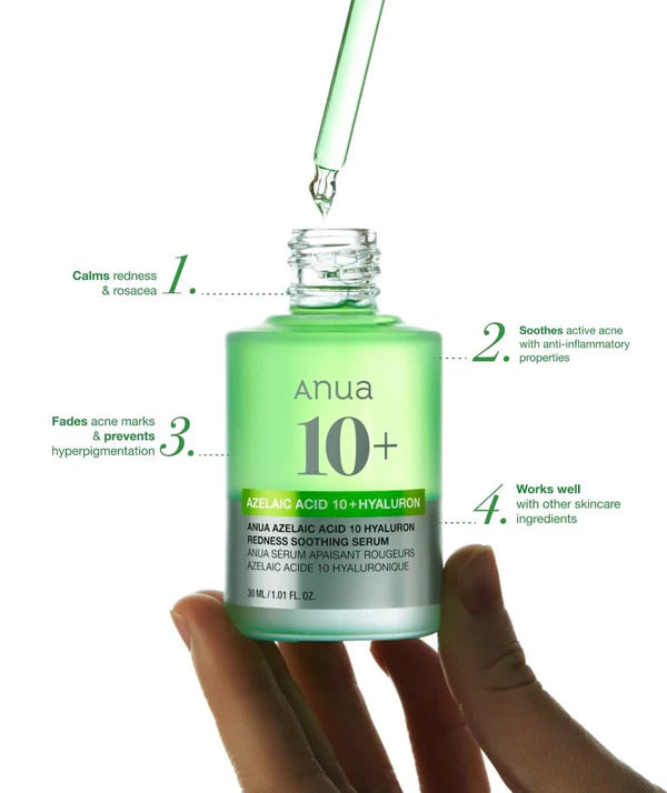 ANUA AZELAIC ACID 10 + HYALURON 30ml