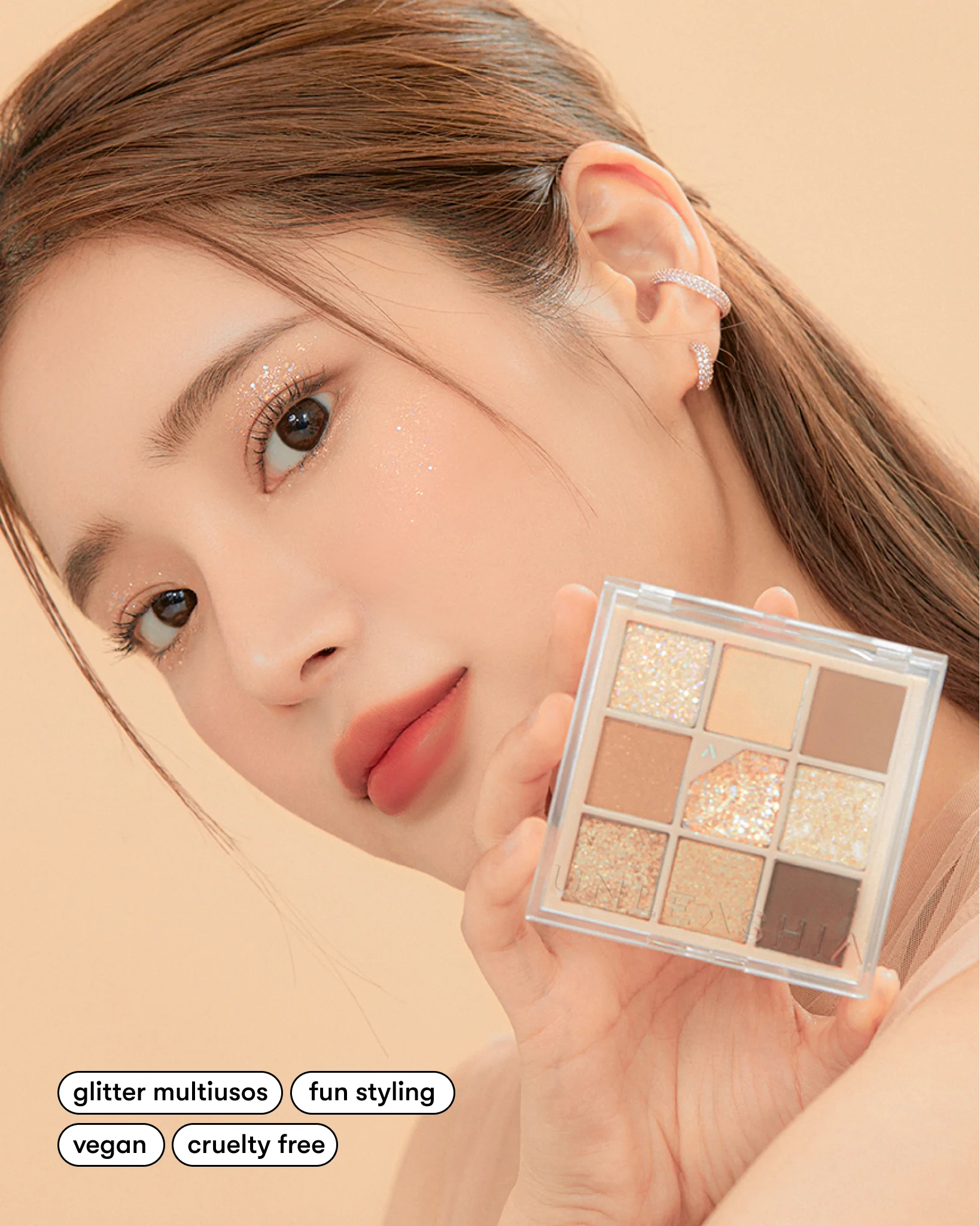 UNLEASHIA GLITTERPEDIA EYE PALETTE