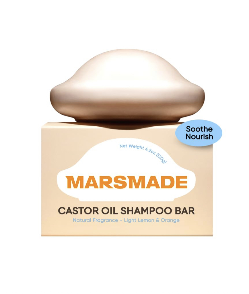MARSMADE CASTOR OIL SHAMPOO BAR