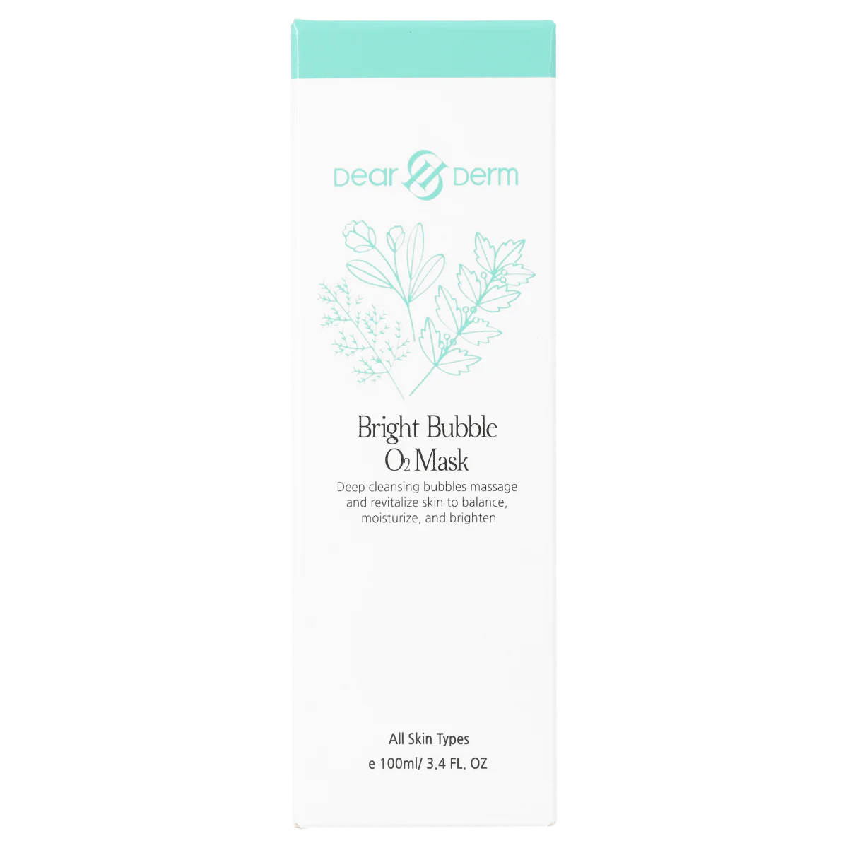 DEARDERM BRIGHT BUBBLE O2 MASK