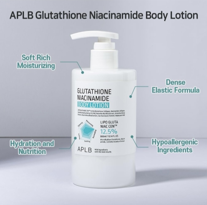 APLB GLUTATHIONE NIACINAMIDE BODY LOTION 