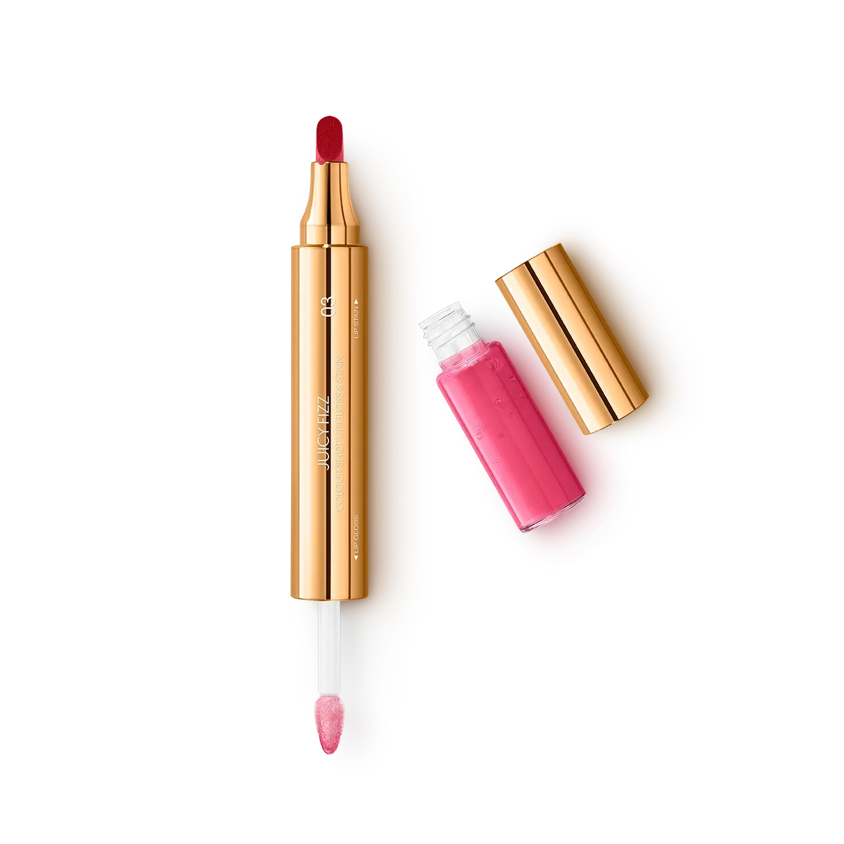 KIKO MILANO JUIZZY FIZZ COLOUR SHOT LIP GLOSS & STAIN