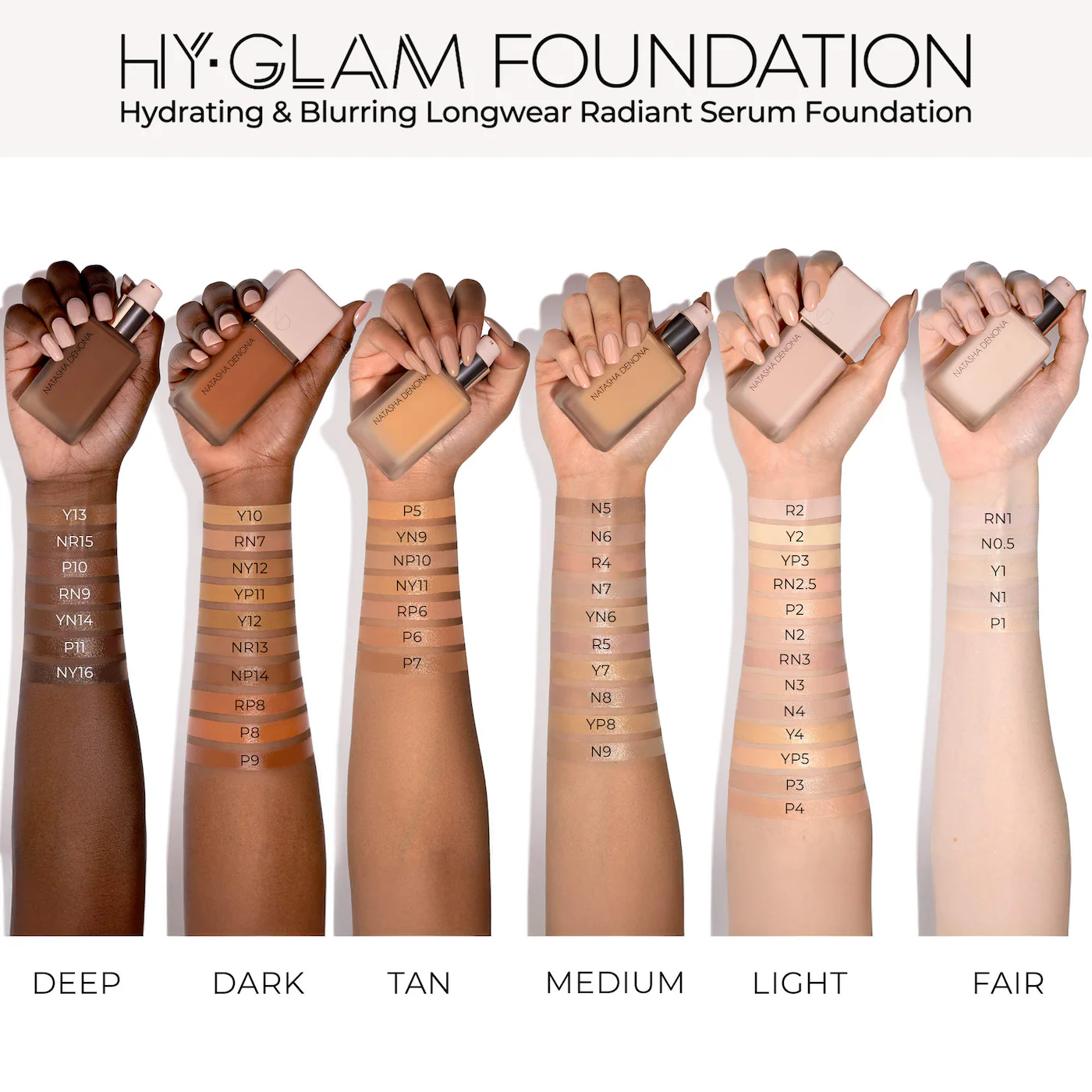 NATASHA DENONA HY-GLAM SERUM FOUNDATION