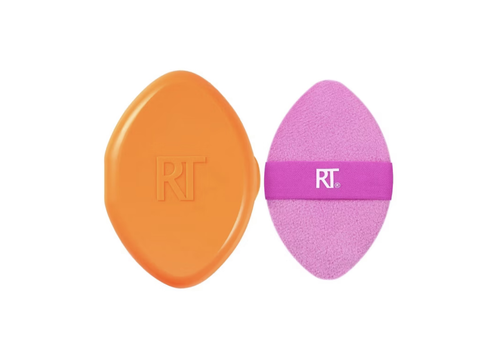 REAL TECHNIQUES MIRACLE 2 IN 1 POWDER PUFF + TRAVEL CASE