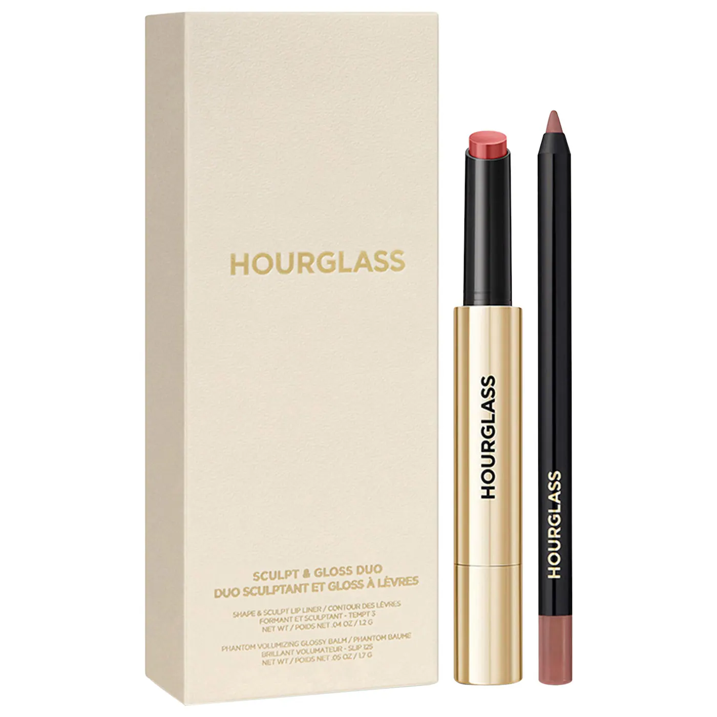 HOURGLASS SCULP & GLOSS LIP SET