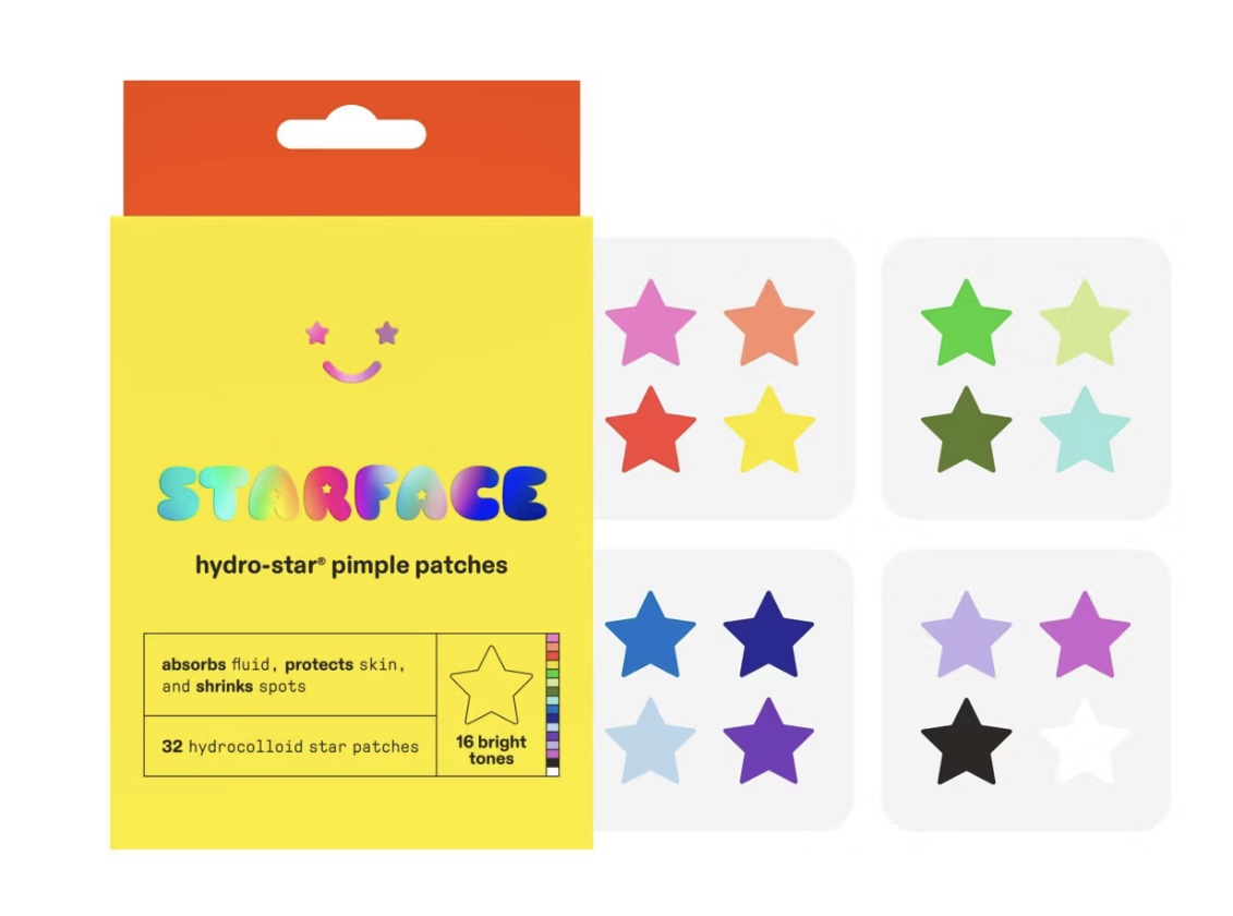 STARFACE HYDRO STAR PIMPLE PATCHES 16 BRIGHT TONES