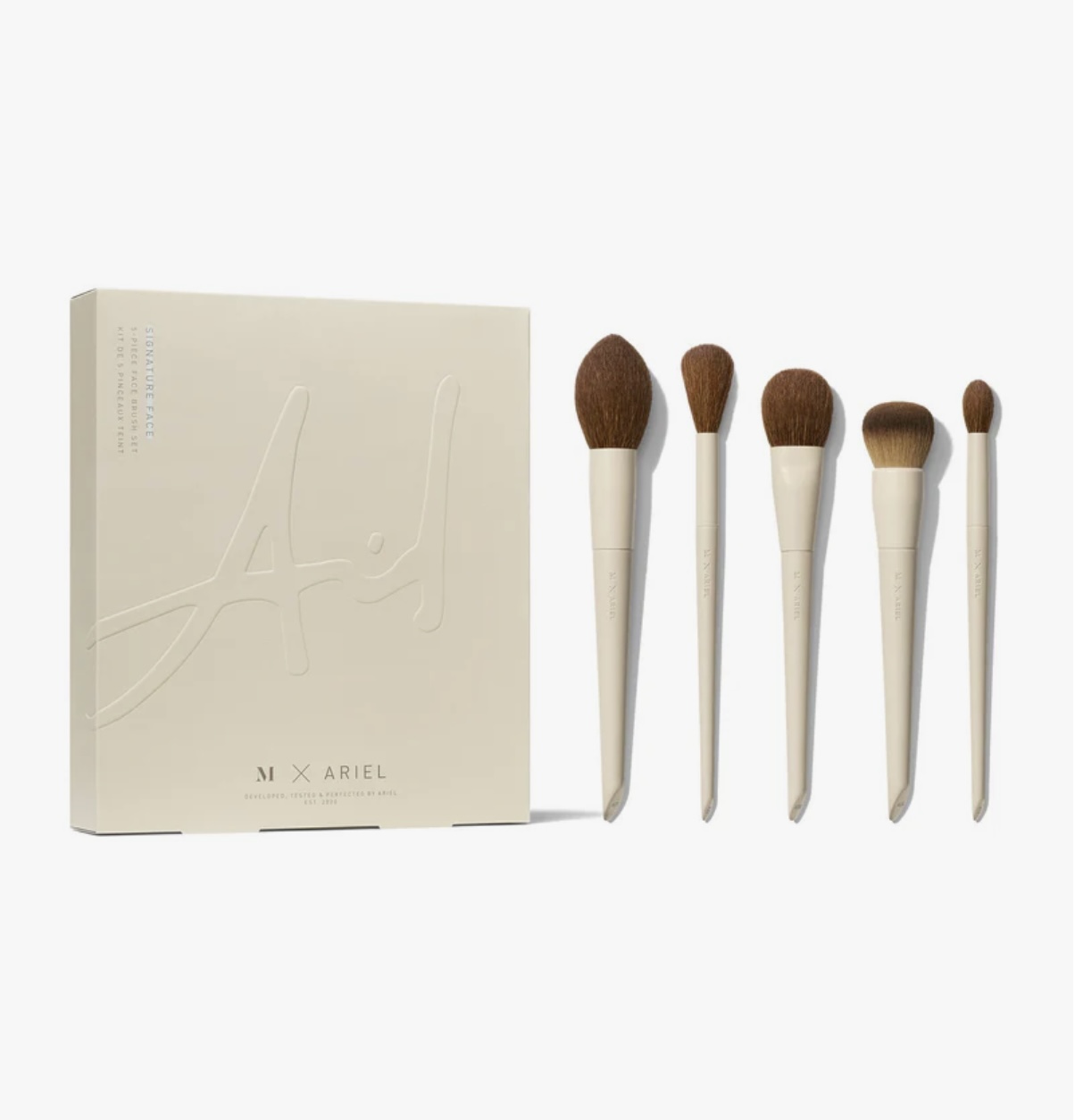 MORPHE X ARIEL SIGNATURE FACE 5 PIECE BRUSH SET