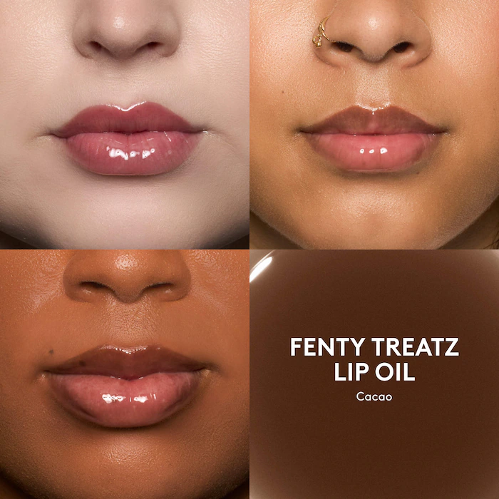 FENTY BEAUTY CHOCOLIT TREATZ LIP LUMINIZER + LIP OIL DUO