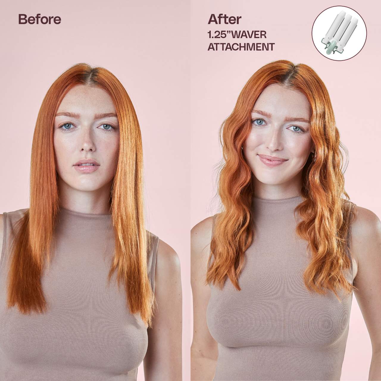 MANE POWER BOTTOM + 1.25" JUMBO WAVER ATTACHMENT