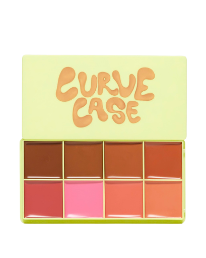 MADE BY MITCHELL CURVE CASE CREAM BLUSHER & BRONZER PALETTE 