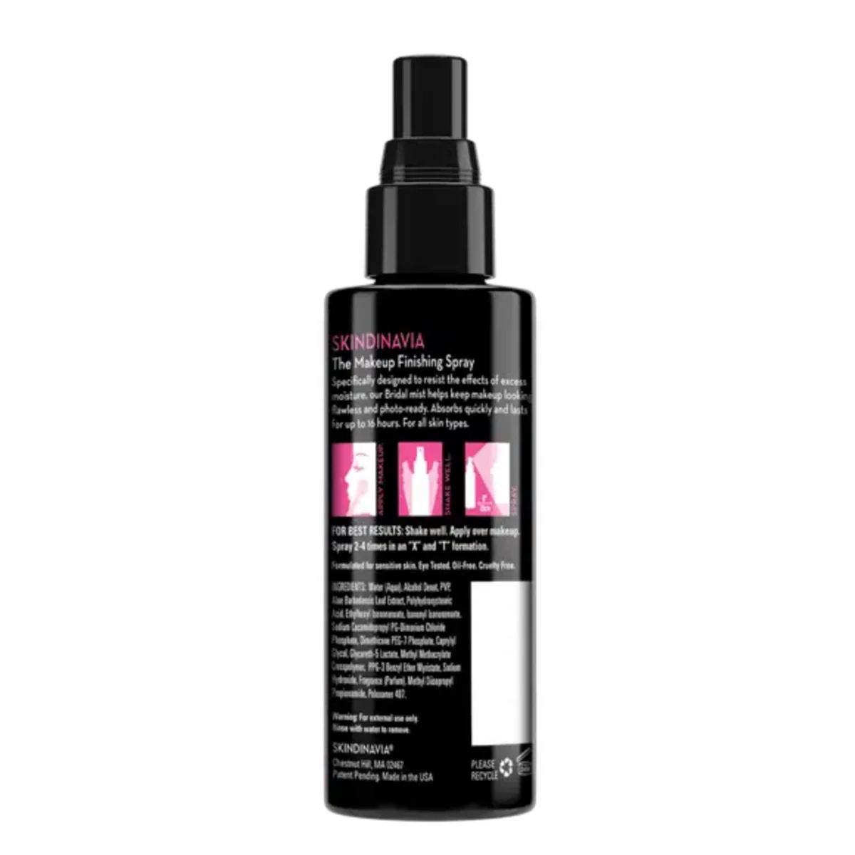 SKINDINAVIA THE MAKEUP FINISHING SPRAY - BRIDAL FORMULA / 118ML.