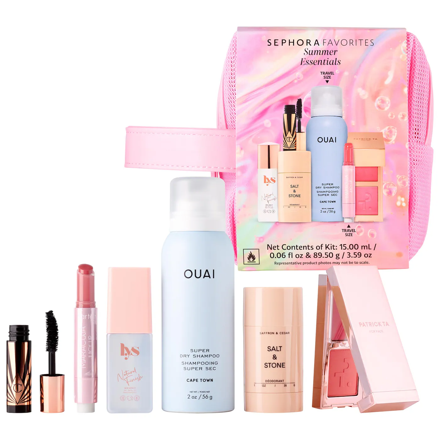 SEPHORA FAVORITES SUMMER ESSENTIALS ON THE GO VALUE SET