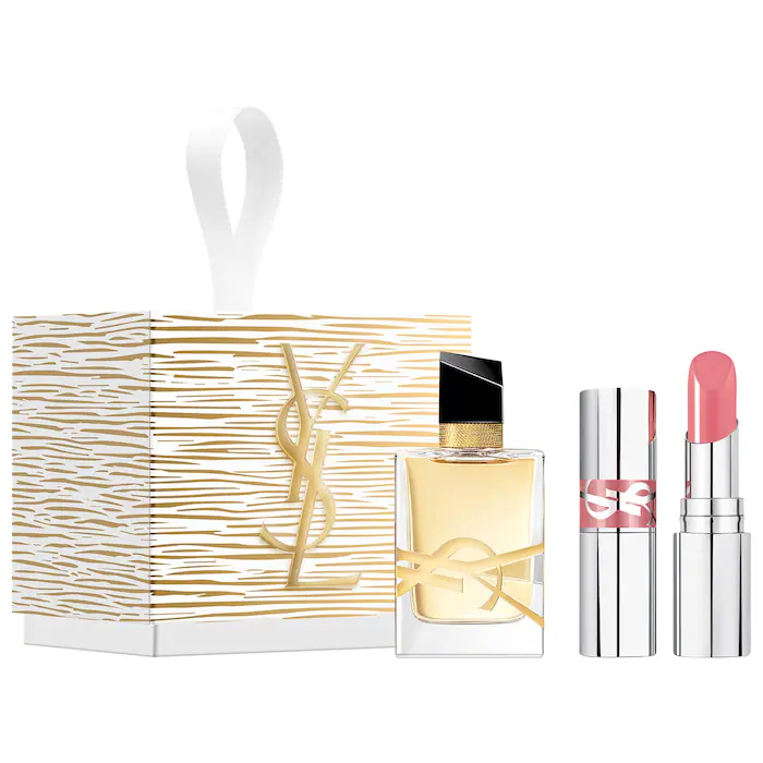 YSL MINI LIBRE EAU DA PARFUM + LOVESHINE LIPSTICK DUO GIFT SET