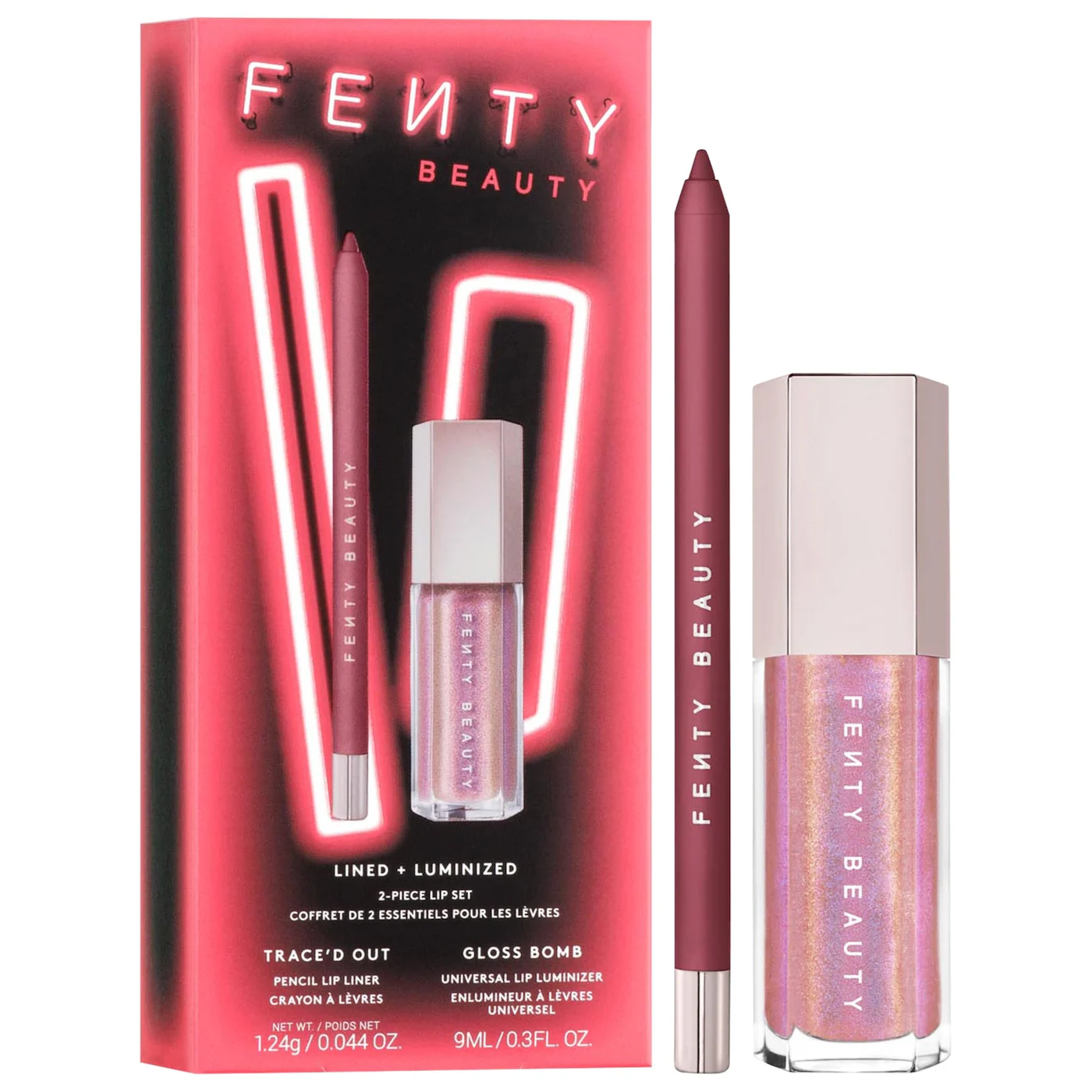 FENTY BEAUTY LINED + LUMINIZED 2-PIECE LIP SET