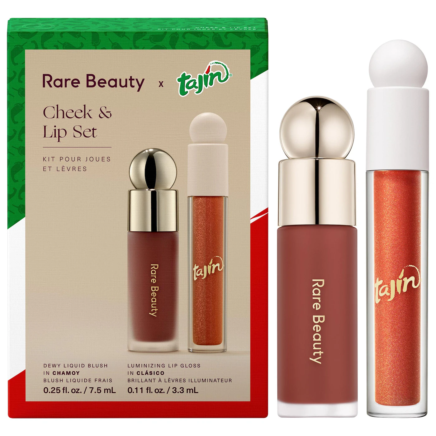RARE BEAUTY X TAJIN CHEEK & LIP SET