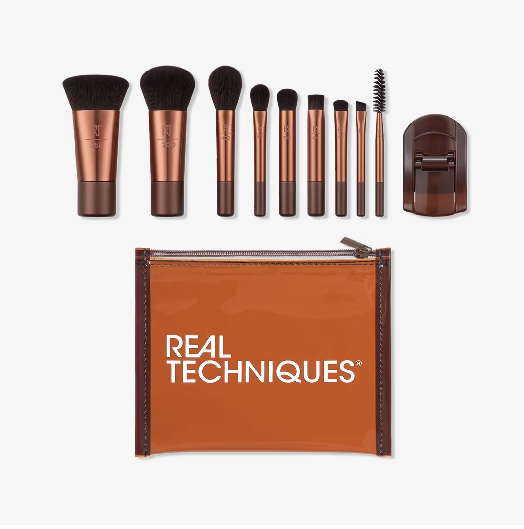 REAL TECHNIQUES MIDNIGHT DELIGHT TRAVEL GIFT SET 
