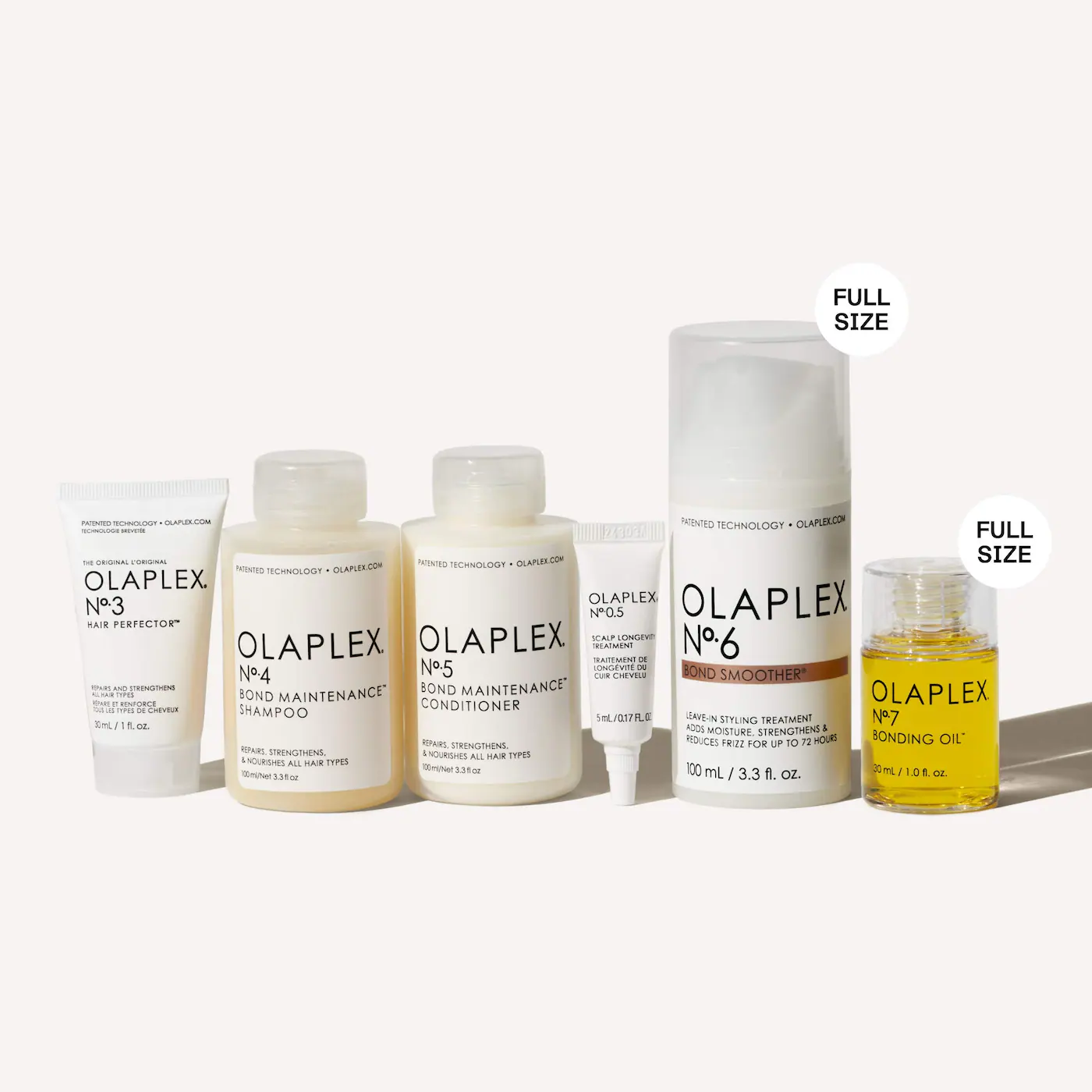 OLAPLEX THE FULL-ON SHINE HAIR ROUTINE GIFT SET 