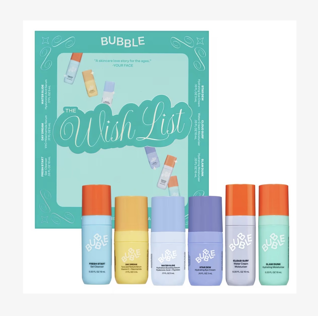 BUBBLE THE WISH LIST MINI ESSENTIALS SET