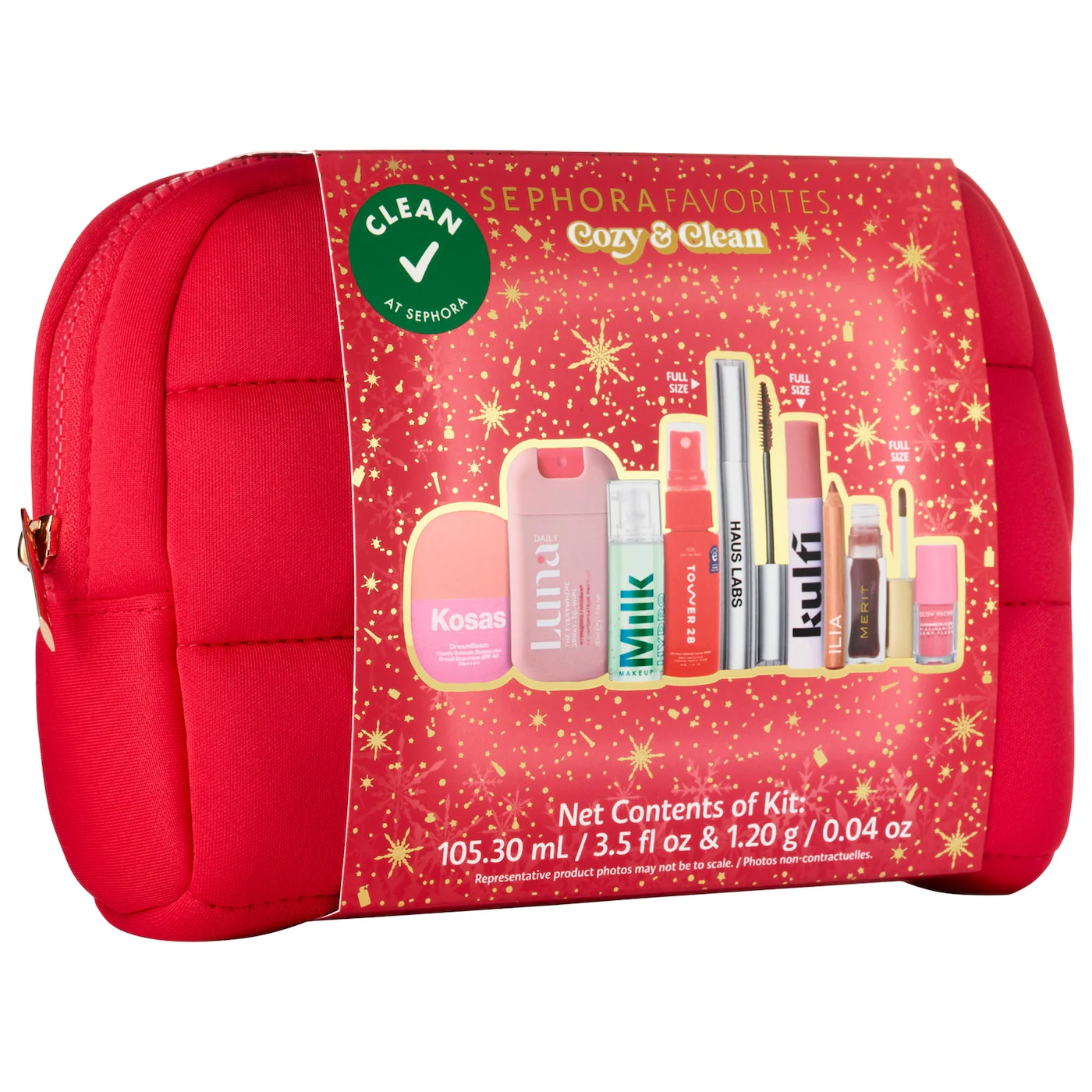 SEPHORA FAVORITES COZY & CLEAN MAKEUP VALUE SET