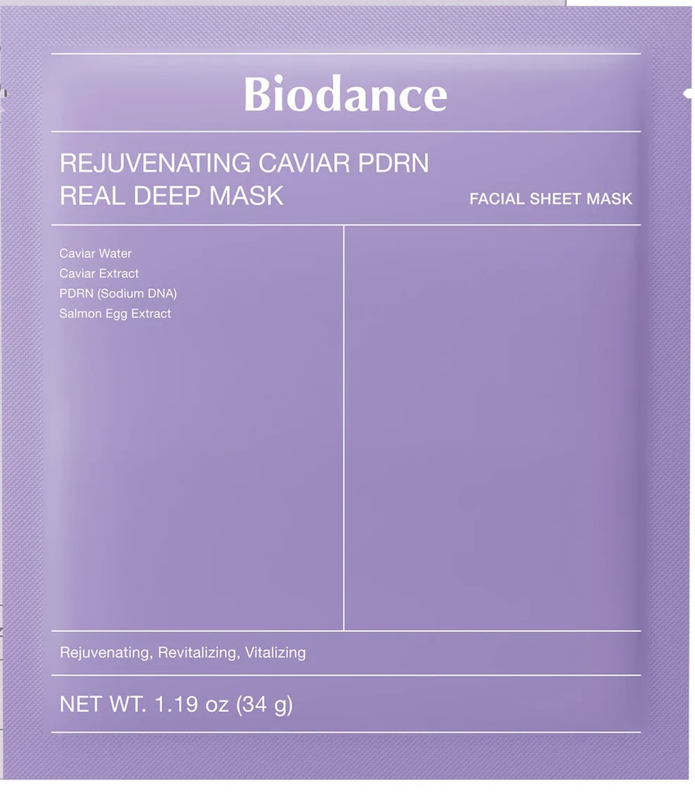 BIODANCE REJUVENATING CAVIAR PDRN REAL DEEP MASK