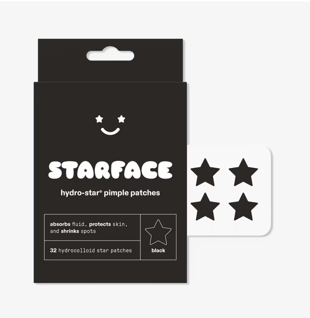 STARFACE HYDRO STAR PIMPLE PATCHES BLACK 32pcs