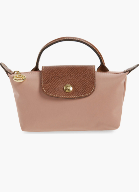 LONGCHAMP LE PLIAGE COSMETICS CASE AND STRAP