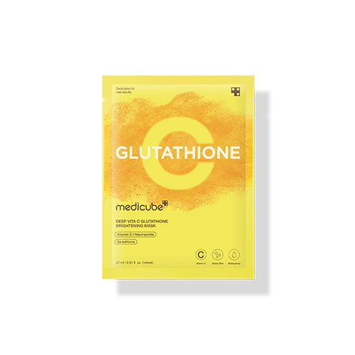 MEDICUBE DEEP VITA C GLUTATHIONE BRIGHTENING MASK 