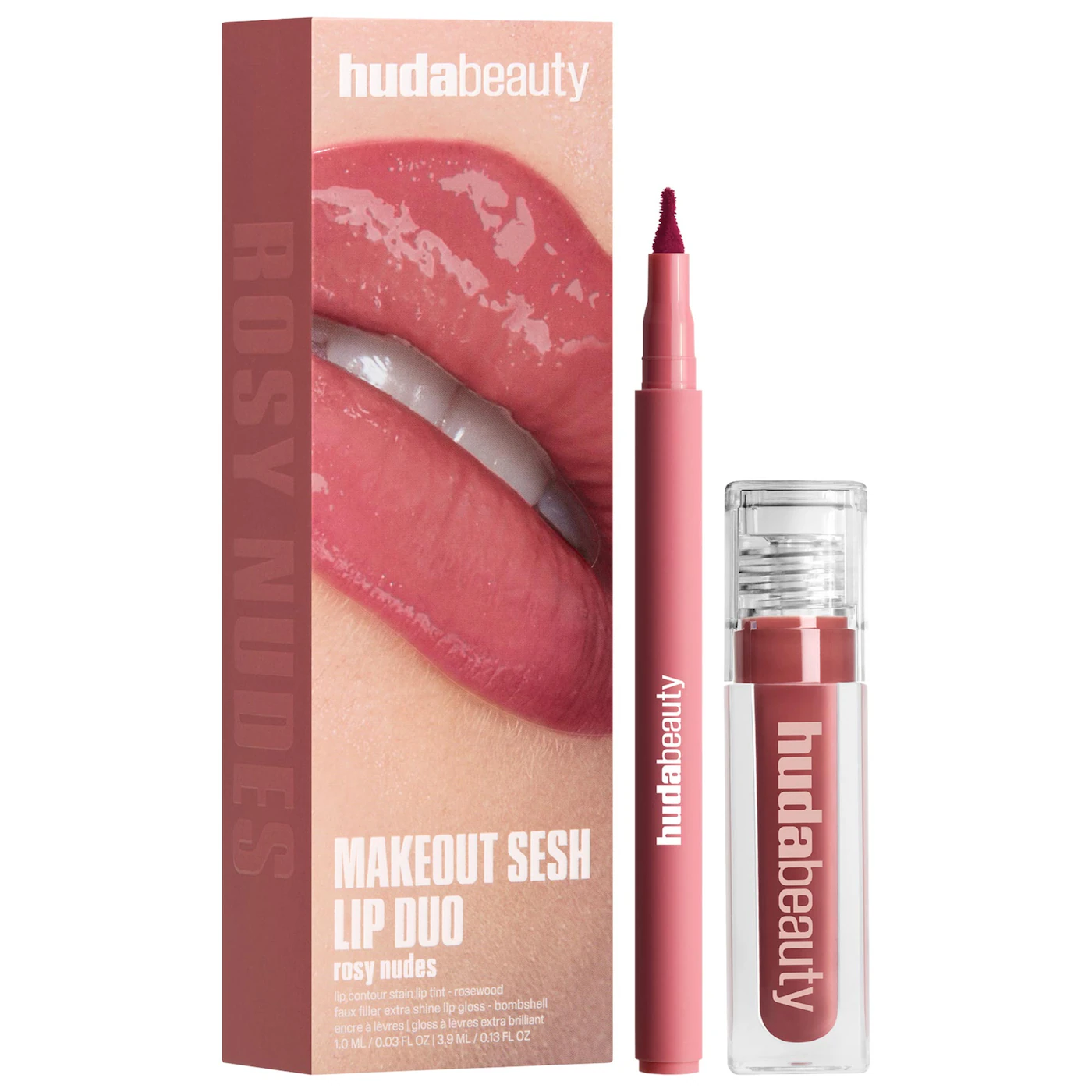 HUDA BEAUTY MAKE OUT SESH LIP DUOS