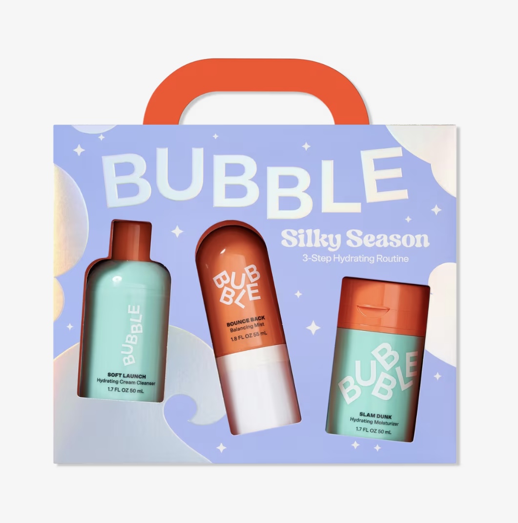 BUBBLE SILKY SEASON 3-STEP HYDRATING ROUTINE