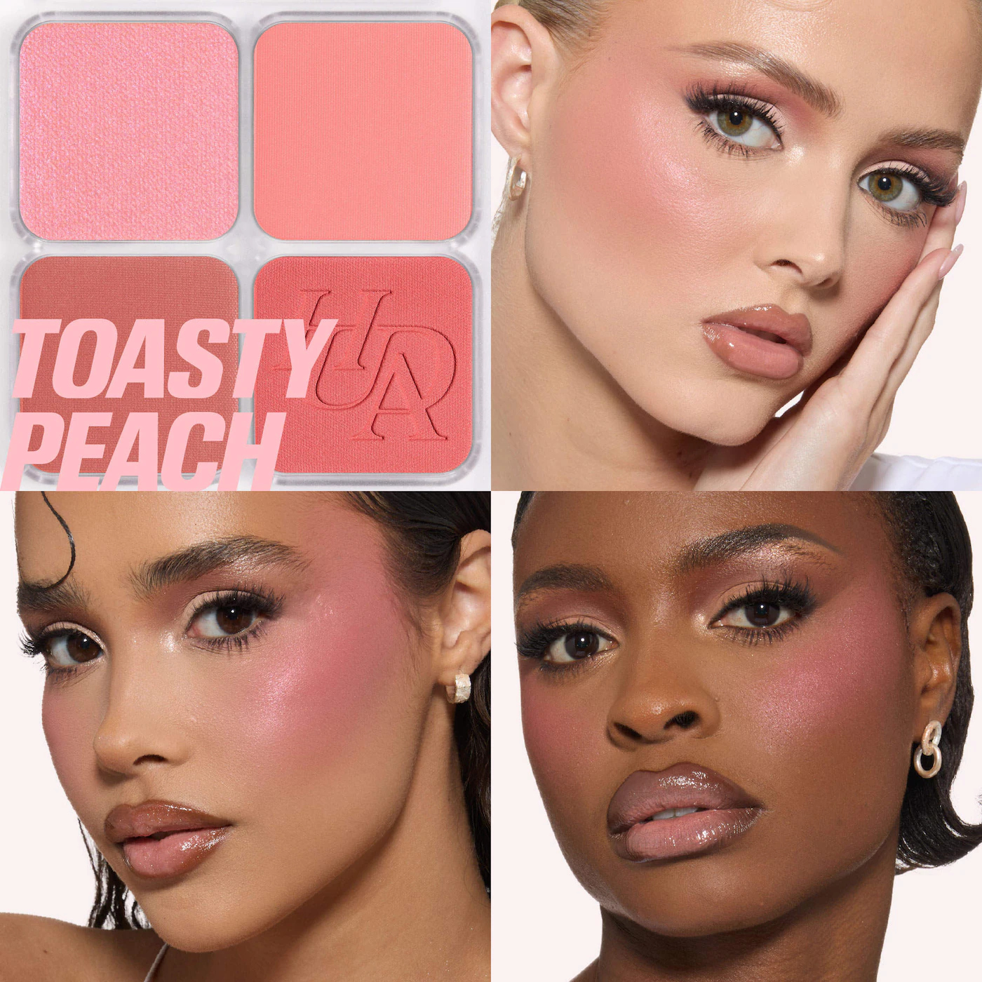 HUDA BEAUTY BLUSH FILTER BLURRING BLUSHLIGHTERS PALETTE