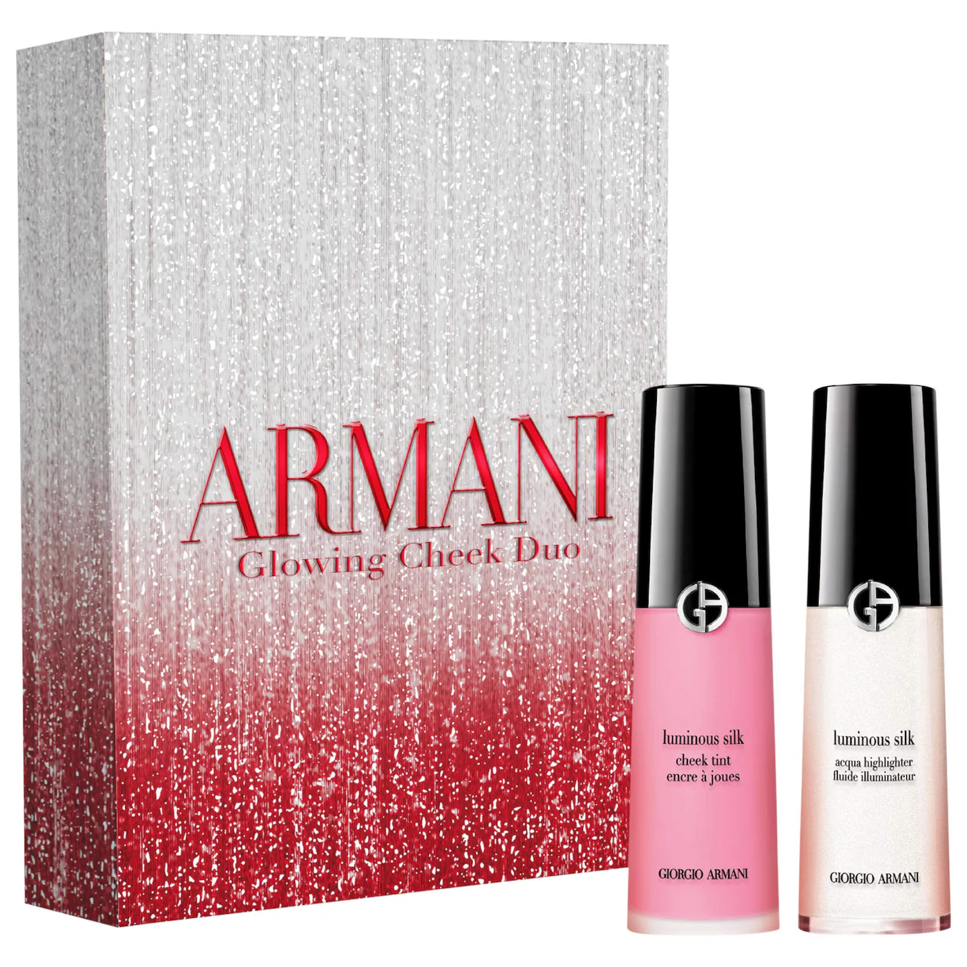 ARMANI GLOWING CHEEKLIQUID BLUSH & HIGHLIGHTER GIFT SET 