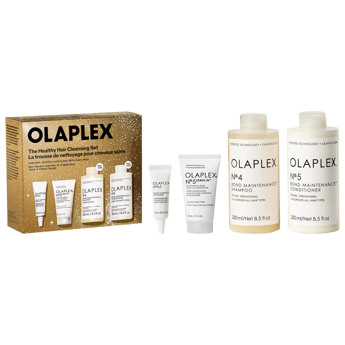 OLAPLEX THE HEALTHY HAIR SHAMPOO & HYDRATING CONDITIONER GIFT SET