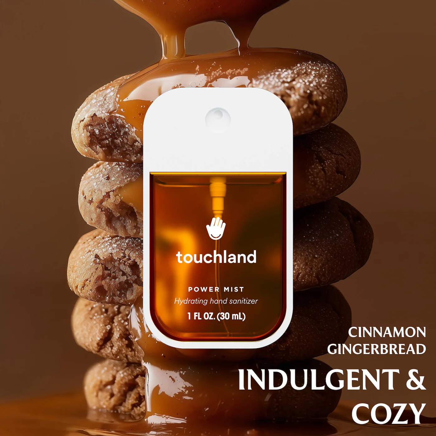 TOUCHLAND LIMITED EDITION POWER MIST HYDRATING HAND SANATIZER SEASONAL TRÍO SET 
