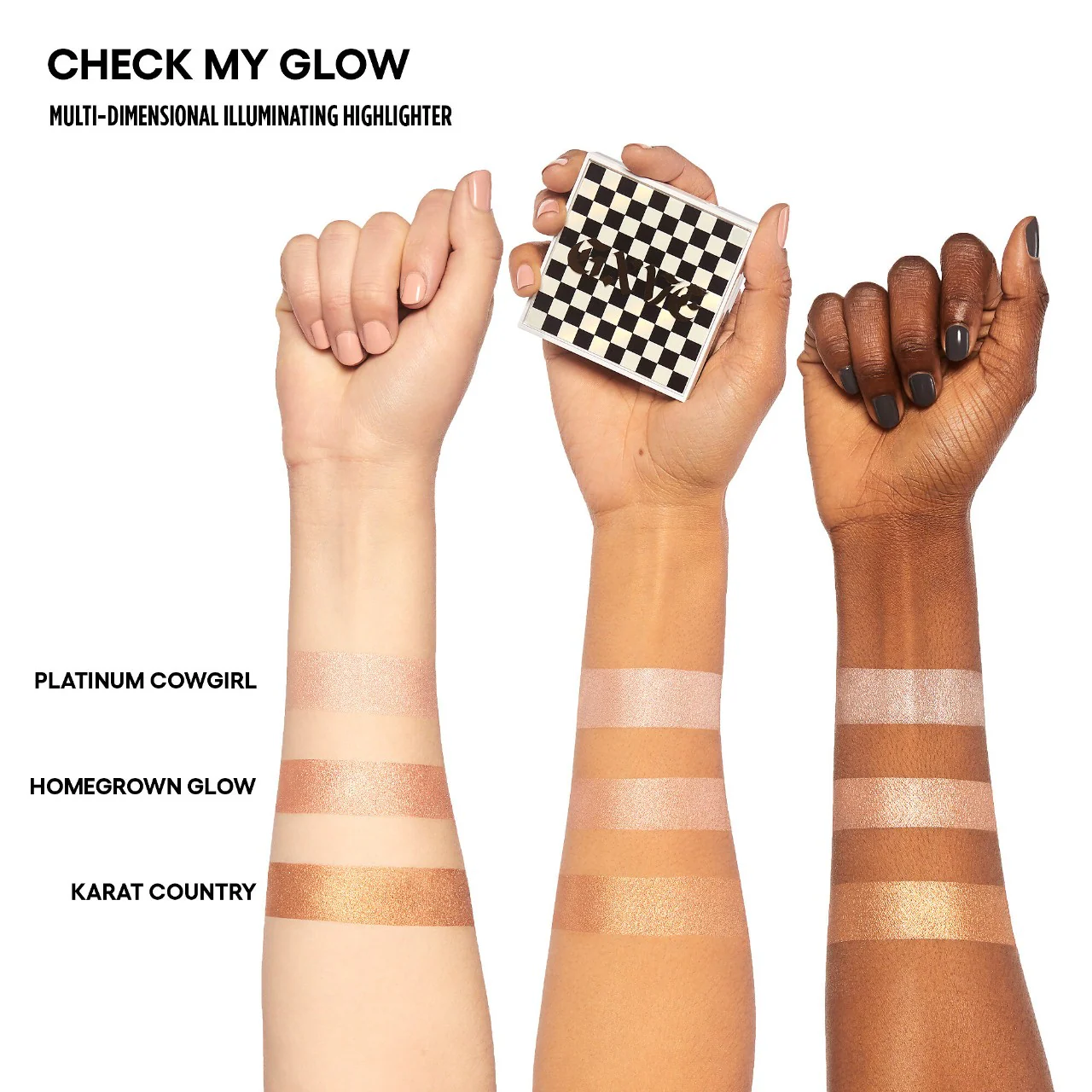 GXVE CHECK MY GLOW MULTI-DIMENSIONAL ILLUMINATING HIGHLIGHTER