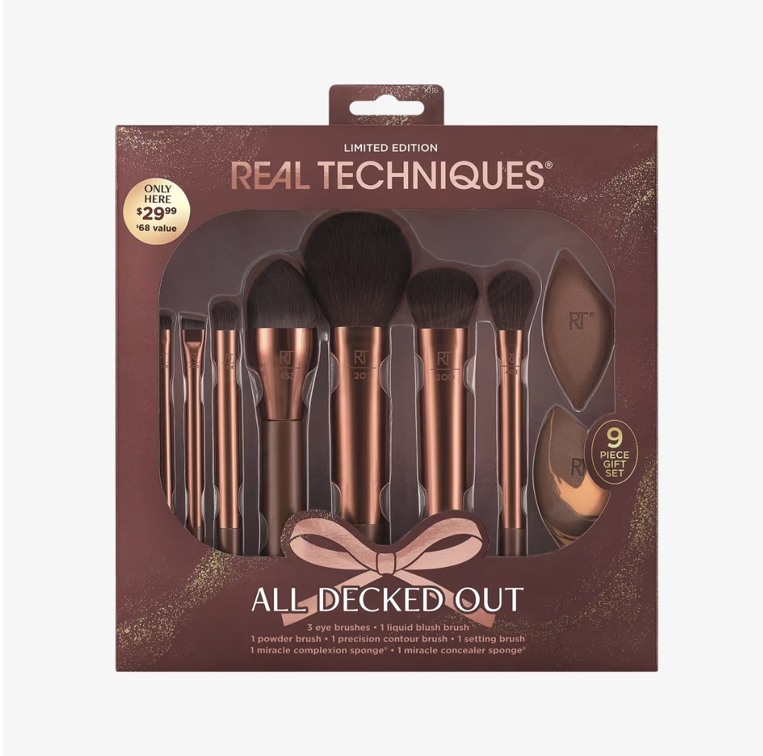 REAL TECHNIQUES DECKED OUT GIFT SET