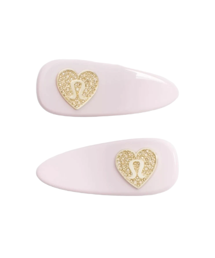 LULULEMON JEWELLED ALLIGATOR CLIPS