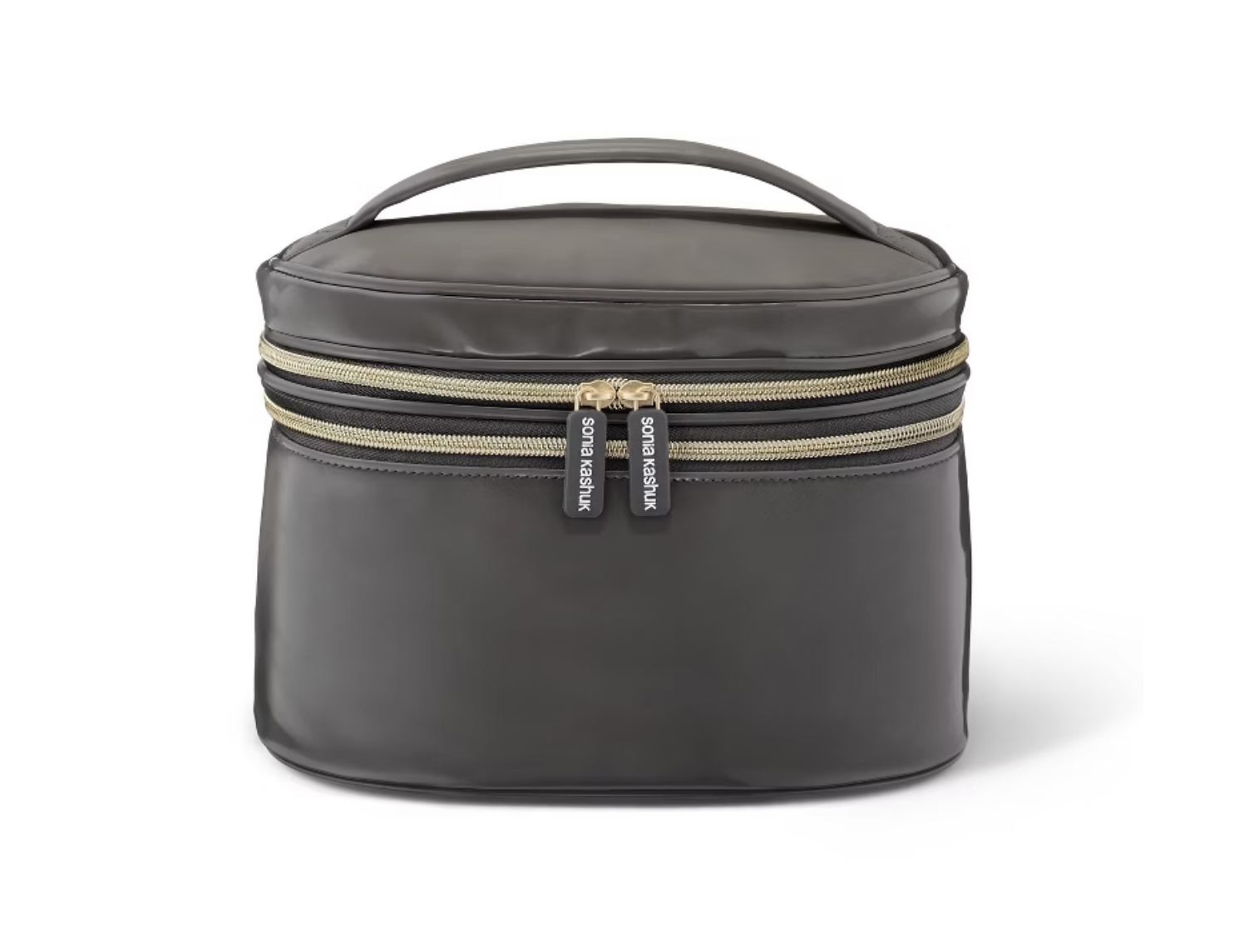 SONIA KASHUK DOUBLE-ZIP TRAIN CASE