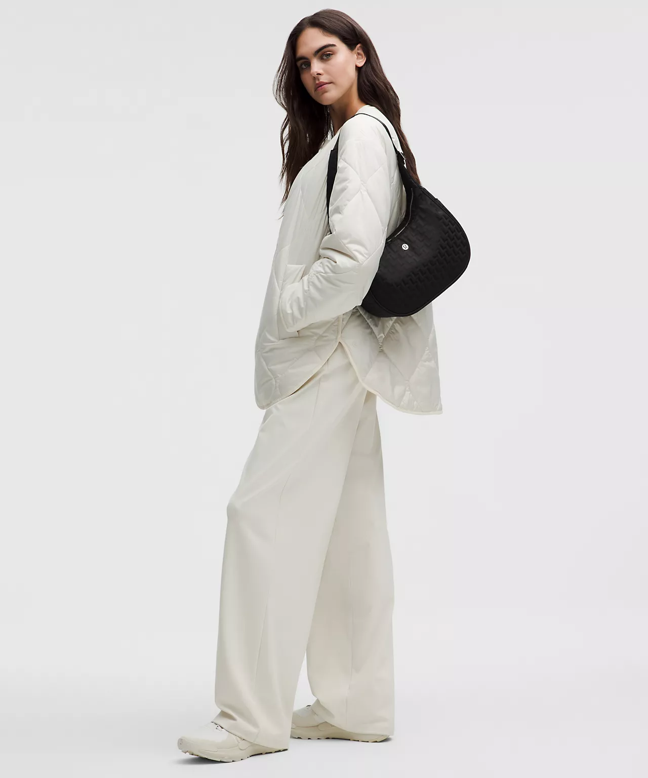 LULULEMON CITY ESSENTIALS SHOULDER BAG 4L L MONOGRAMA JACQUARD 