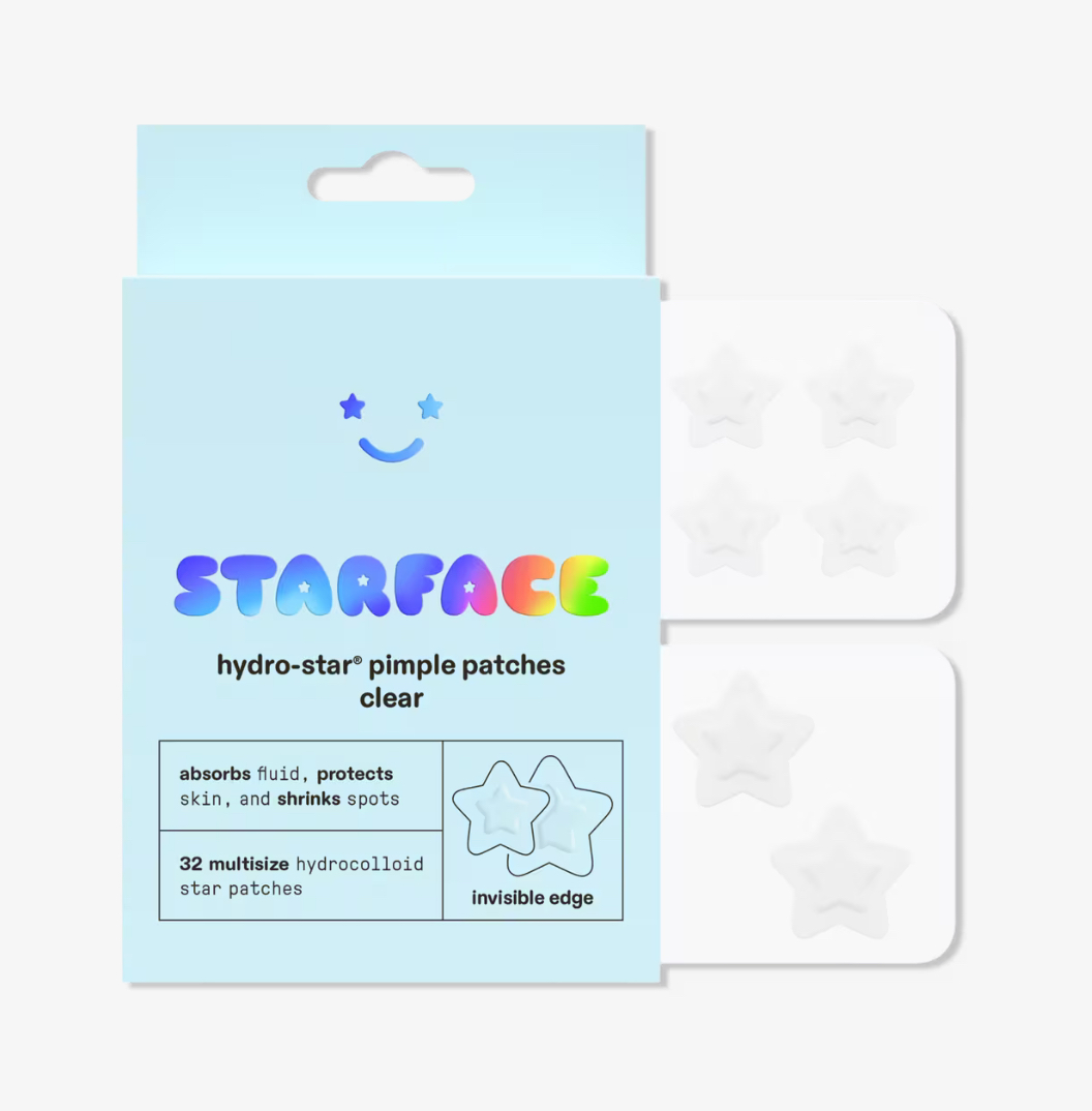 STARFACE HYDRO-STARFACE PIMPLE PATCHES CLEAR 32 MULTISIZE PATCHES